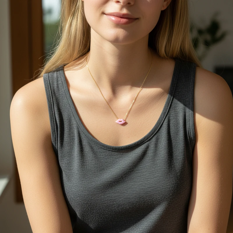 Minimal Daily Wear Pink Opal Lips Image 2