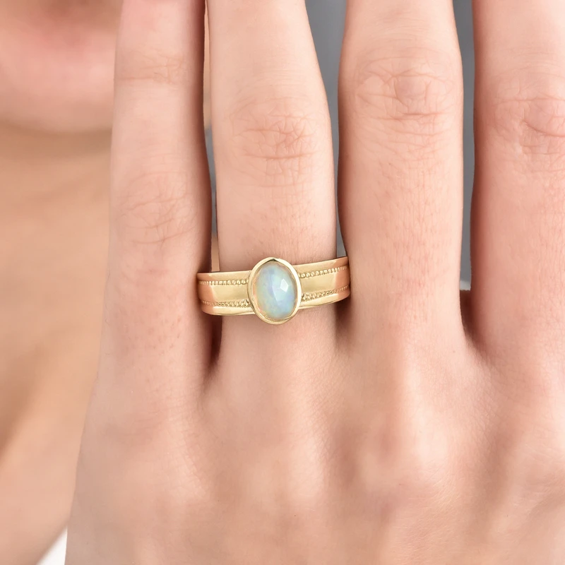 Temperature Sensitivity: Opals are high in water content