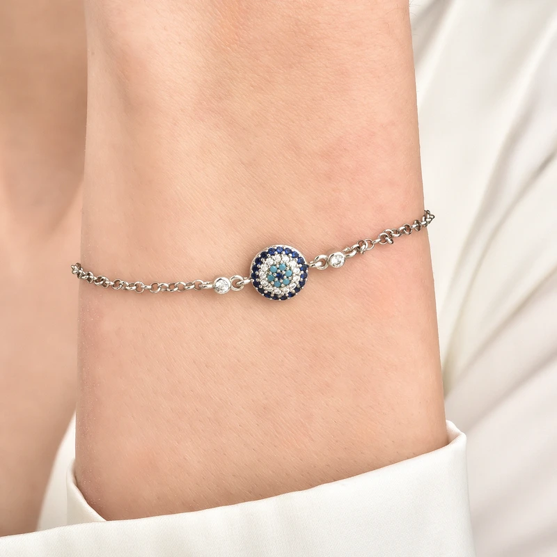 Evil Eye Charm Bracelet