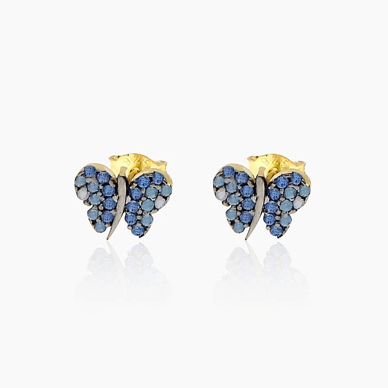 Dainty Butterfly Stud Earring