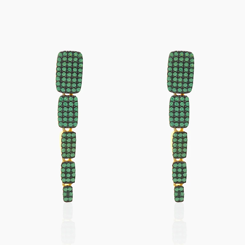 Veridian Cascade Dangle Earring Image 1