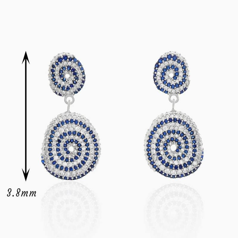 Artistary White And Blue Snail Shell