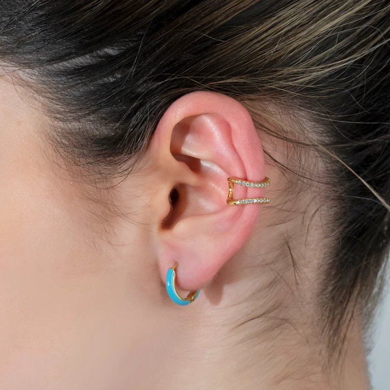 C Shape Daily Wear Earcuff Image 2