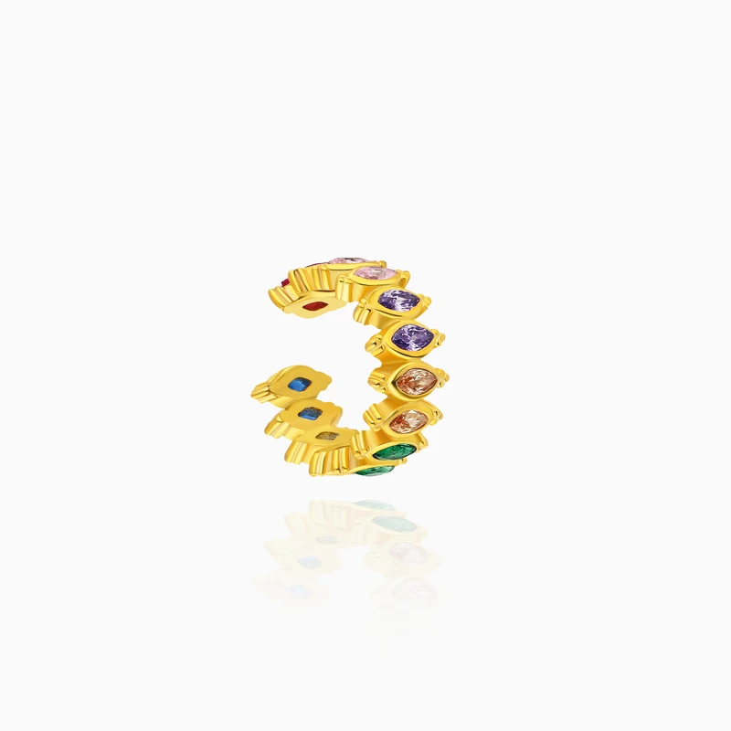 Multicolor Daily Wear Minimal Earcuff Image 1