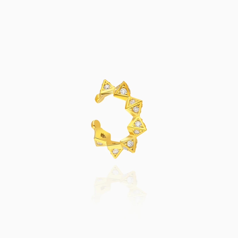 Dainty Spiky Daily wear Earcuff Image 2
